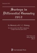 Cover: Algebra and Geometry - International Press of Boston Inc