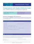 Cover: Temperament and Atypical Behavior Scale (TABS) Assessment Tool - Brookes Publishing Co