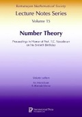 Cover: Number Theory - International Press of Boston Inc