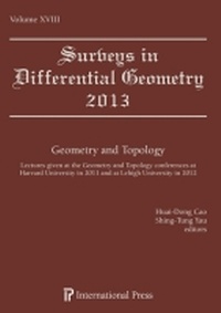 Abbildung von: Surveys in Differential Geometry 2013 - International Press of Boston Inc