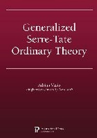 Abbildung von: Generalized Serre-Tate Ordinary Theory - International Press of Boston Inc