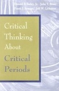 Cover: Critical Thinking about Critical Periods - Brookes Publishing Co