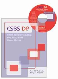 Enlarge image Cover: CSBS DP (TM) Infant-Toddler Checklist and Easy-Score - Brookes Publishing Co