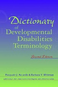 Cover: Dictionary of Developmental Disabilities Terminology - Brookes Publishing Co