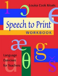 Enlarge image Cover: Speech to Print - Brookes Publishing Co