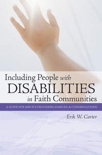 Enlarge image Cover: Including People with Disabilities in Faith Communities - Brookes Publishing Co