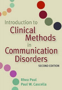 Abbildung von: Introduction to Clinical Methods in Communication Disorders - Brookes Publishing Co