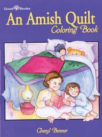 Enlarge image Cover: Amish Quilt Coloring Book - Good Books