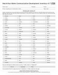 Enlarge image Cover: MacArthur Communicative Development Inventory III (CDIs III) - Brookes Publishing Co