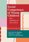 Cover: Social Competence of Young Children - Brookes Publishing Co