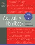 Cover: Vocabulary Handbook - Brookes Publishing Co