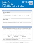 Cover: Home and Community Social Behavior Scales (HCSBS-2) Rating Scales - Brookes Publishing Co