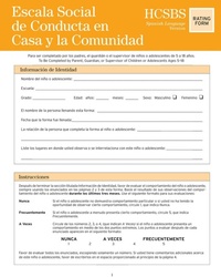 Enlarge image Cover: Home and Community Social Behavior Scales (HCSBS-2) Rating Scales - Brookes Publishing Co