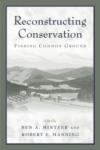 Enlarge image Cover: Reconstructing Conservation - Island Press