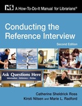Cover: Conducting the Reference Interview - Neal-Schuman Publishers Inc