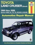 Cover: Toyota Land Cruiser Petrol & Diesel Australian Automotive Repair Manual: 92751 - Haynes Manuals Inc