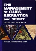 Cover: Management of Clubs, Recreation & Sport - Sagamore Publishing