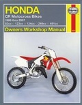 Cover: Honda CR Motocross Bikes (86-01)owners Workshop Manual - Haynes Manuals Inc
