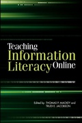 Cover: Teaching Information Literacy Online - Neal-Schuman Publishers Inc