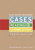 Cover: Health Services Management Cases, Readings, and Commentary - Health Administration Press