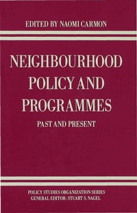 Enlarge image Cover: Neighbourhood Policy and Programmes - Palgrave Macmillan