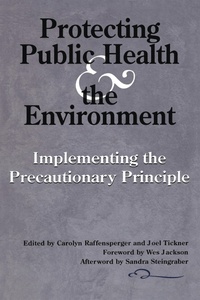 Enlarge image Cover: PROTECTING PUBLIC HEALTH AND THE ENVIRONMENT - Island Press