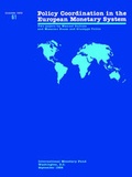 Cover: Policy Coordination in the European Monetary System - International Monetary Fund (IMF)