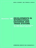 Cover: Developments in International Exchange and Trade Systems - International Monetary Fund (IMF)
