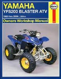 Abbildung von: Yamaha YFS200 Blaster ATV (88 - 06) Haynes Repair Manual - Haynes Manuals Inc
