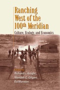 Cover: Ranching West of the 100th Meridian - Island Press