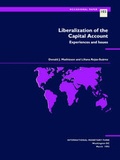 Cover: Liberalization of the Capital Account Experiences and Issues - International Monetary Fund (IMF)