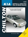 Cover: KIA Sephia & Spectra 1994-09 Repair Manual - Haynes Manuals Inc