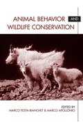 Cover: Animal Behavior and Wildlife Conservation - Island Press