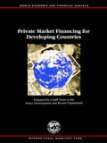 Cover: Private Market Financing for Developing Countries - International Monetary Fund (IMF)