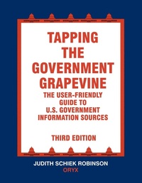 Enlarge image Cover: Tapping the Government Grapevine - Greenwood Press