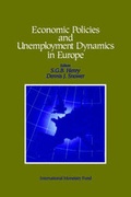 Cover: Economic Policies and Unemployment Dynamics in Europe - International Monetary Fund (IMF)