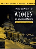 Cover: Encyclopedia of Women in American Politics - Greenwood Press