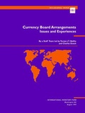 Cover: Currency Board Arrangements - International Monetary Fund (IMF)