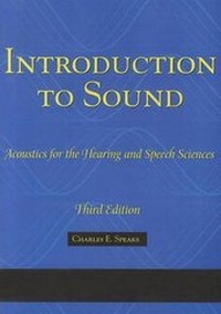 Enlarge image Cover: Introduction to Sound - Singular Publishing Group Inc.