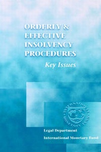 Abbildung von: Orderly and Effective Insolvency Procedures - International Monetary Fund (IMF)
