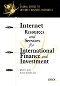 Cover: Internet Resources and Services for International Finance and Investment - Greenwood Press