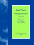 Cover: East Timor - International Monetary Fund (IMF)