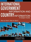 Cover: International Government Information and Country Information - Greenwood Press