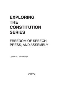 Abbildung von: Freedom of Speech, Press, and Assembly - Greenwood Press