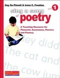 Cover: Sing a Song of Poetry: Grade 1: A Teaching Resource for Phonemic Awareness, Phonics, and Fluency - Heinemann Educational Books,U.S.