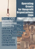 Cover: Operating Grants for Nonprofit Organizations 2004 - Oryx Press Inc