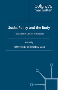 Enlarge image Cover: Social Policy and the Body - Palgrave Macmillan