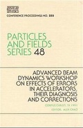Cover: Advanced Beam Dynamics Workshop on Effects in Accelerators, Their Diagnosis and Correction - American Institute of Physics