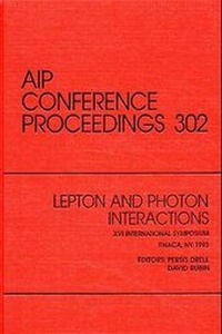 Enlarge image Cover: Lepton and Photon Interactions - American Institute of Physics
