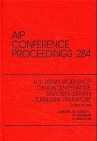 Abbildung von: US-Japan Workshop on ION Temperature Gradient Turbulent Transport - American Institute of Physics